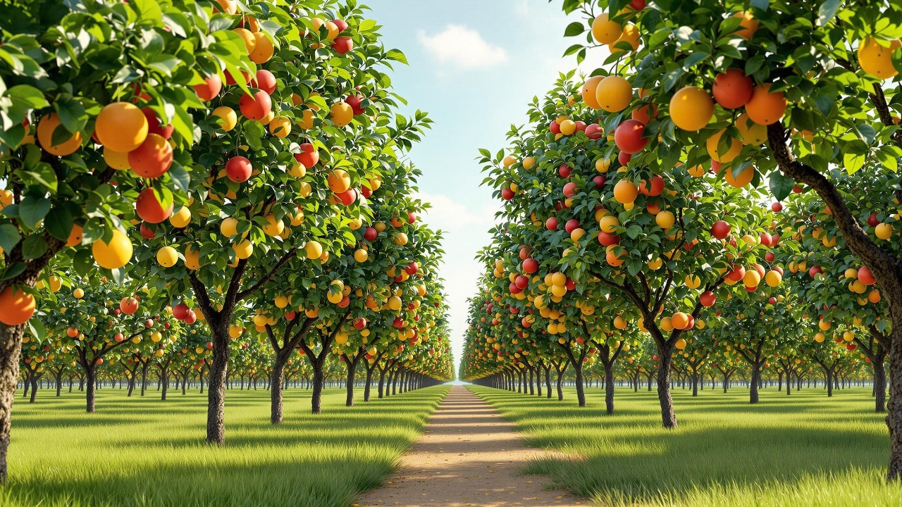 You are currently viewing Best 5 Fruit Trees for Profitable Farming in 2025